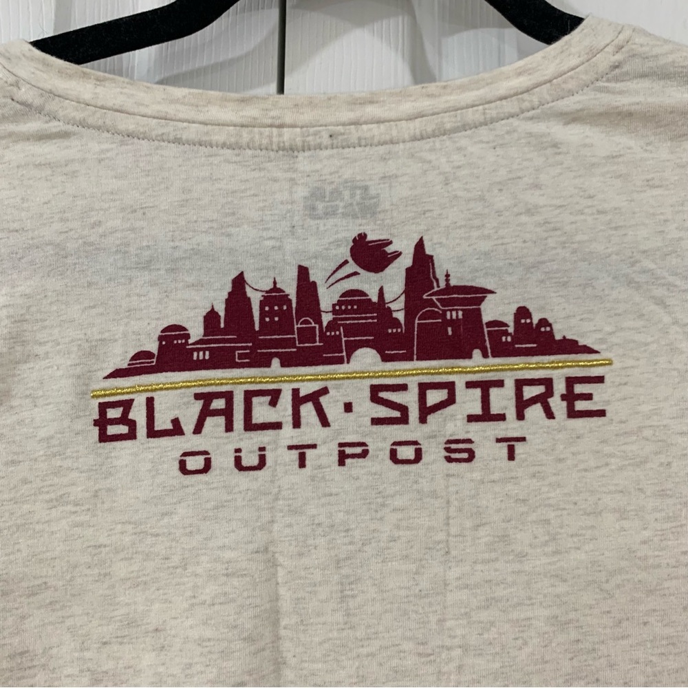 Walt Disney World Star Wars Black Spire Outpost Womens shirt - Picture 3 of 8